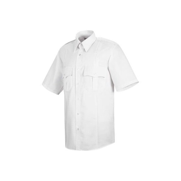 Horace Small Sentinel  Unisex Upgraded Security Short Sleeve Shirt White SSXL - SP46